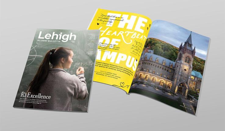 Layout of the Spring 2026 Alumni Bulletin