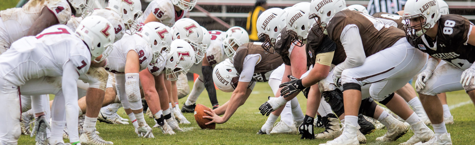 football players in a game