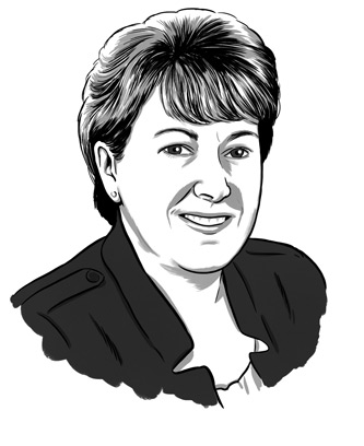 Illustration of Theresa Glebocki